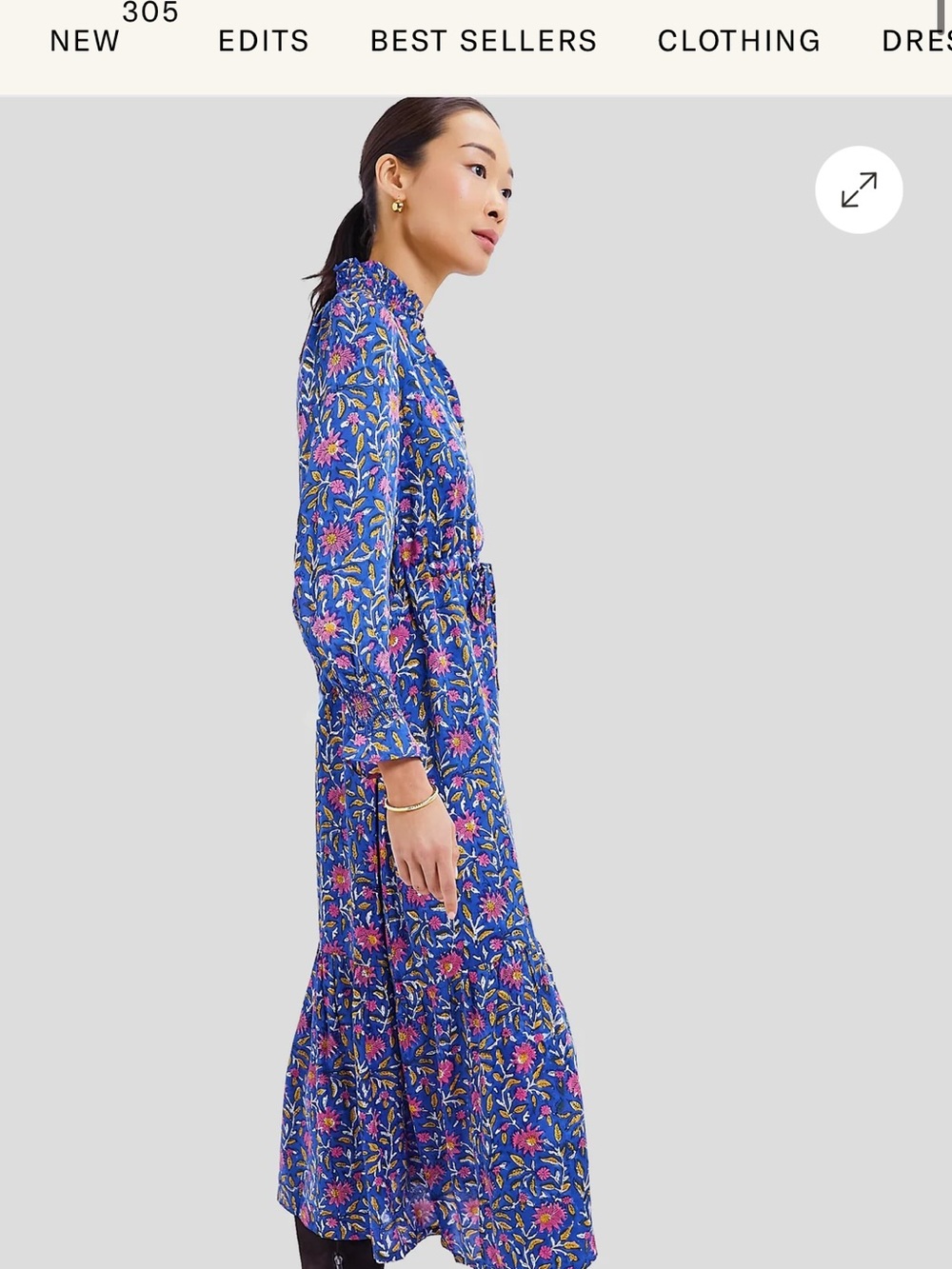 India Collection by Emerson Fry Long-Sleeve Maxi Dress purchased @Tuckernuck - Picture 6 of 7